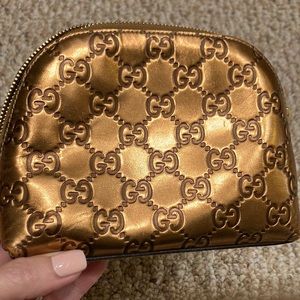 Authentic Gucci cosmetics bag/pouch